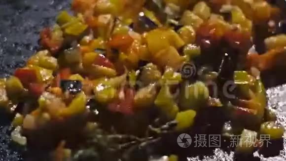 手提炒菜盘视频