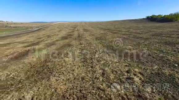 乡村景观，无人机航拍视频.