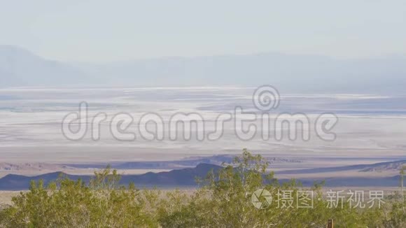 加州死亡谷的无限风光视频