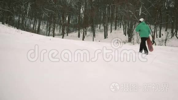 滑雪者沃尔克斯雪坡