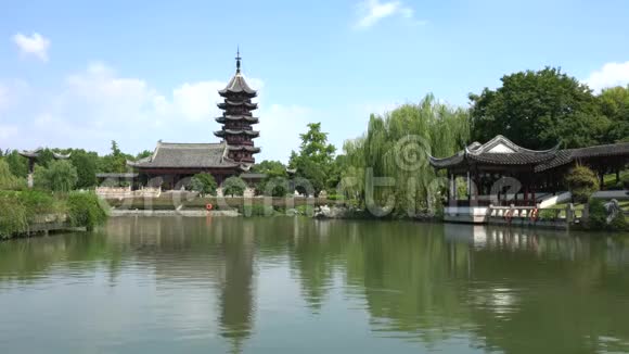 中国苏州南门瑞光大厦短视频