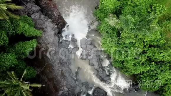 巴厘岛瀑布视频