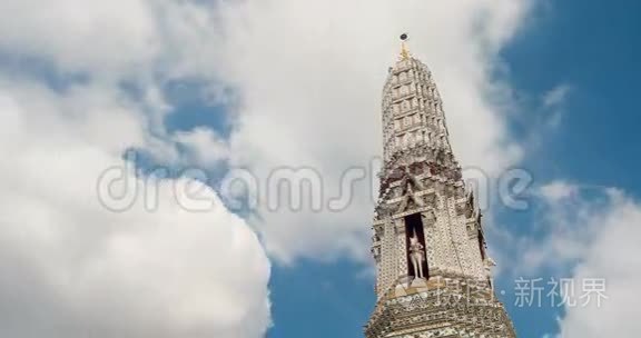 曼谷神庙塔时间推移