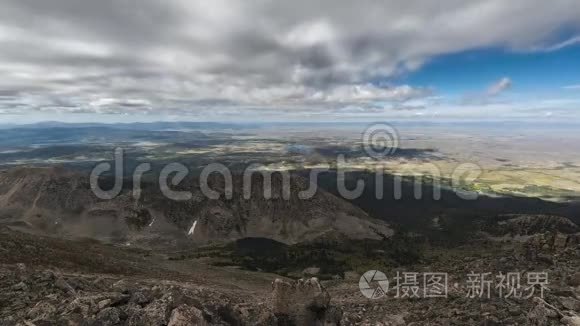 科罗拉多州拉瓦荒野时代景观视频