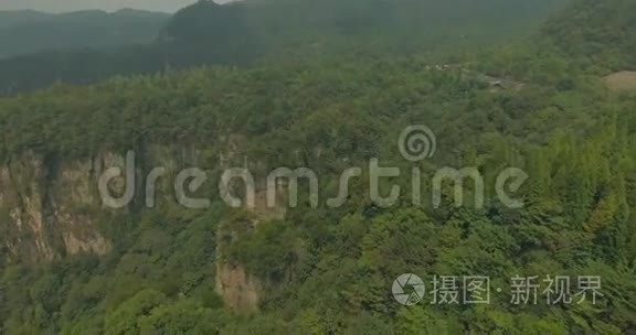 天门山顶天门山寺视频