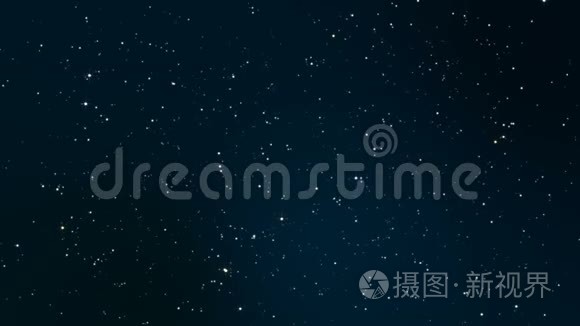 夜空繁星闪烁，星光闪烁，天衣无缝