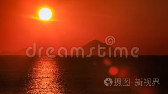 大日盘太阳经海对模糊岛屿的看法