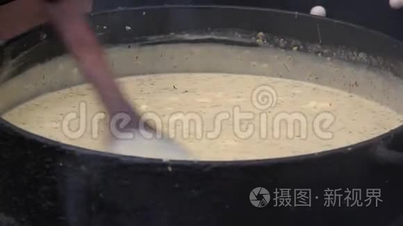 阿根廷美食的典型菜盘视频