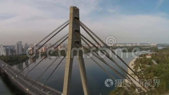 乌克兰基辅莫斯科大桥视频