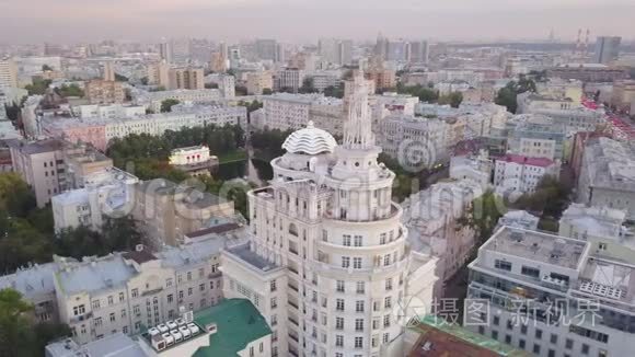 莫斯科的老城区视频