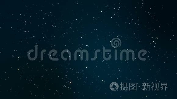 夜空繁星闪烁，星光闪烁，天衣无缝