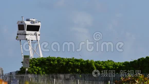 迈阿密海滩警察瞭望塔4K