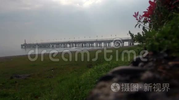 奥杜城，风景，热带，海洋，洗涤，圈，火鸡