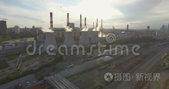 火电厂排放视频