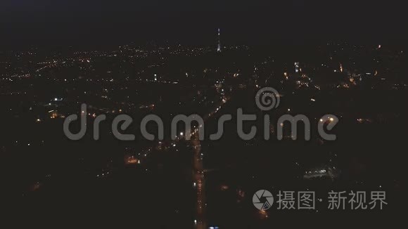 夜间绕城交通视频