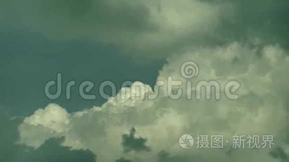天气概念预测背景视频