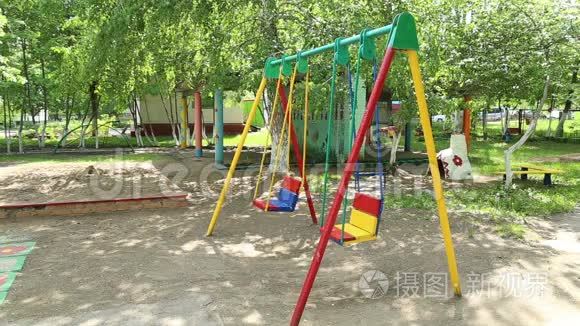 幼儿园的儿童游乐场视频