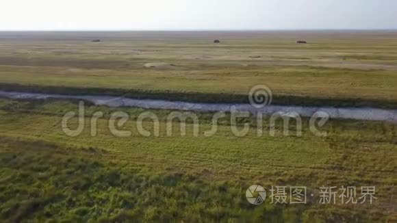 列的汽车游客.. 空中勘测