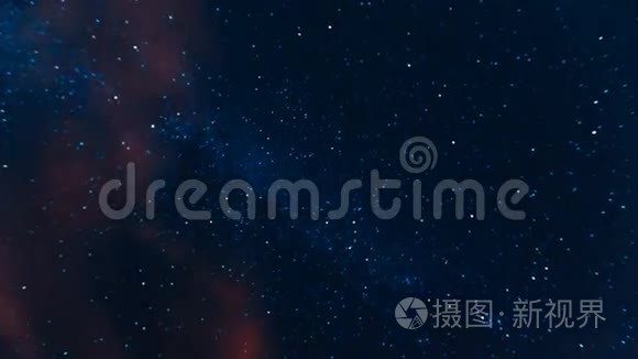 美丽的夜空星空..