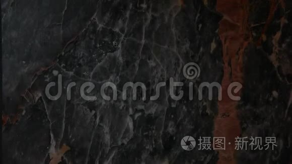 天然大理石石镜头高清视频