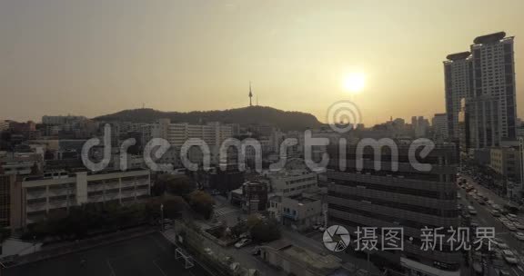 韩国首尔夜景视频