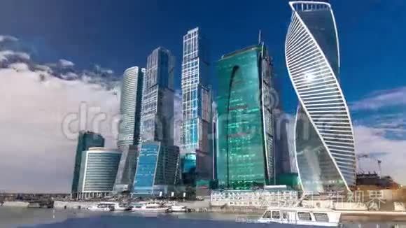 摩天大楼国际商务中心城市视频