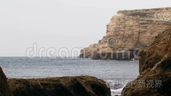 黑海沿岸图片角塔克汉库特视频