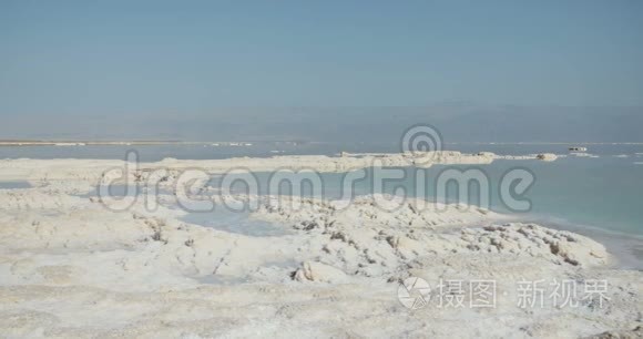 以色列死海河岸盐矿的追踪