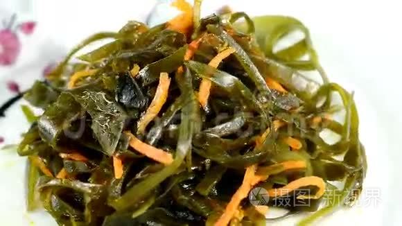 日本海藻沙拉视频