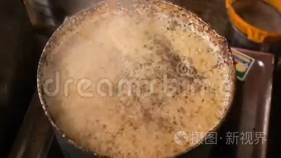 印度街头美食烹饪视频