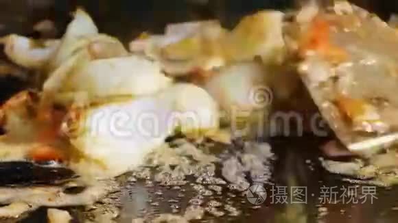 印度街头美食烹饪视频