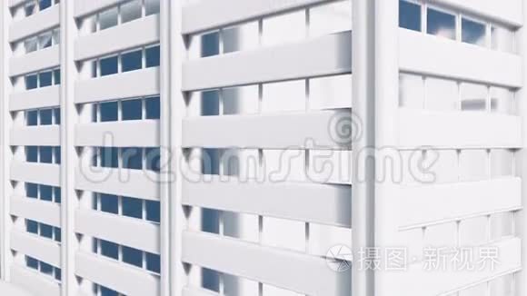 高层建筑外墙封闭视频