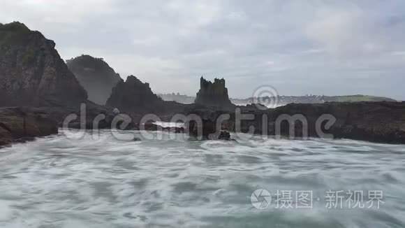 穆迪海浪海洋梦幻海景