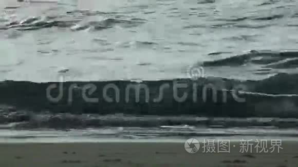 海浪的海洋视频