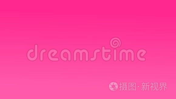 乳腺癌意识粉红色丝带动画