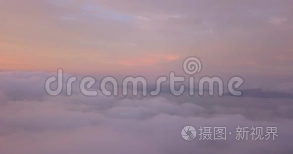 金门大桥空中日落景观视频