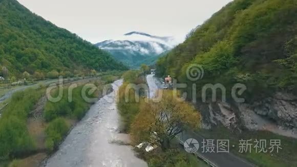 乔治亚州的山河视频