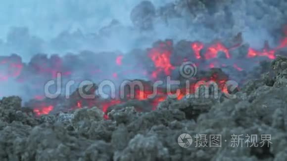 熔岩流动视频