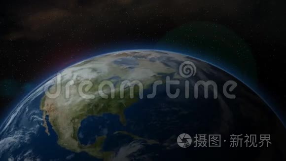 北美太空地球-动画