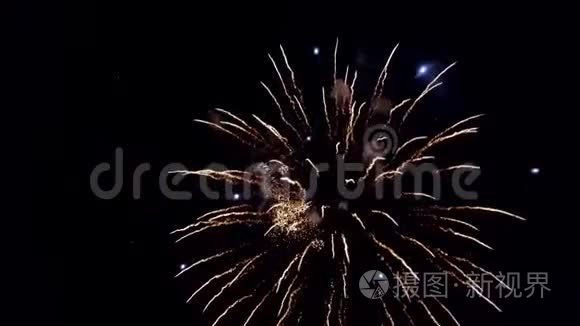 烟花爆炸短视频