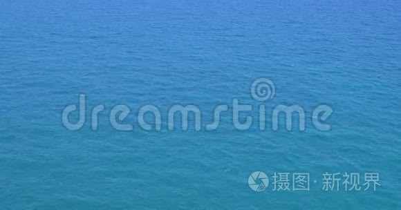 蓝色海洋水背景