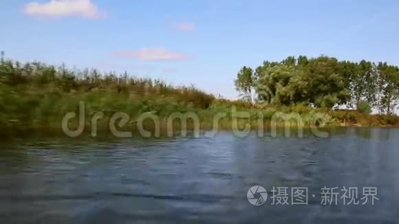 多瑙河三角洲湿地在运动