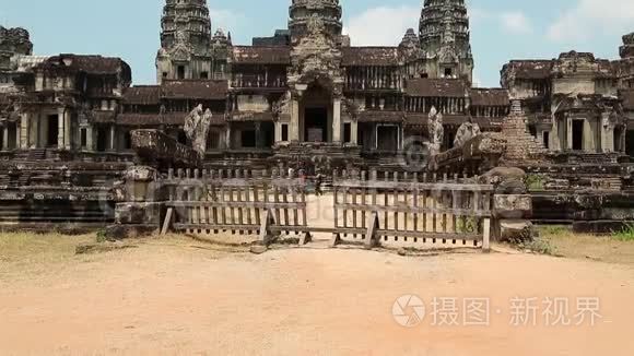 柬埔寨吴哥窟寺庙视频