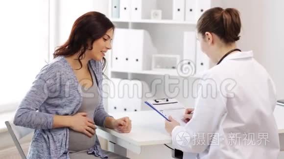 妇科医生和孕妇住院