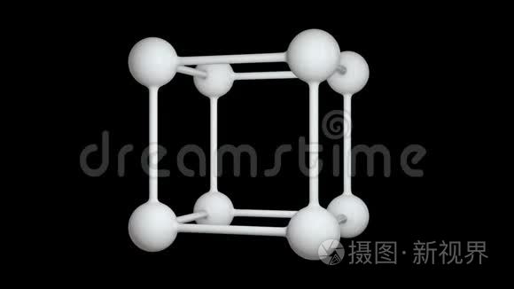 分子网格连接结构