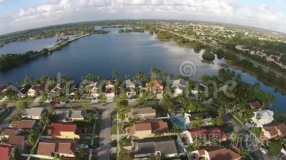佛罗里达的海滨别墅视频