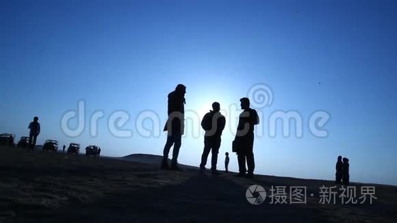 印度沙漠电影摄制组视频
