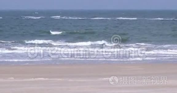 北弗里斯兰阿姆鲁岛海滩视频