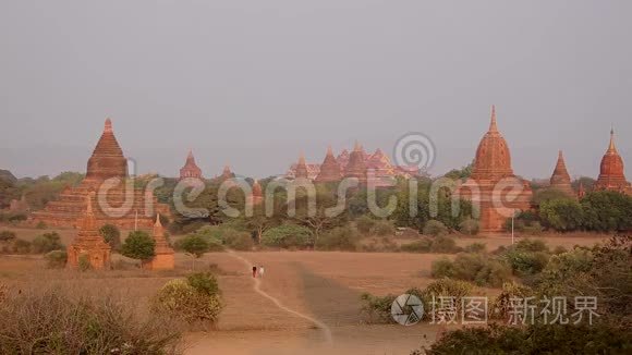 缅甸巴甘王国的佛教寺庙