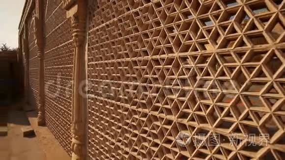 印度拉贾斯坦邦的古堡视频